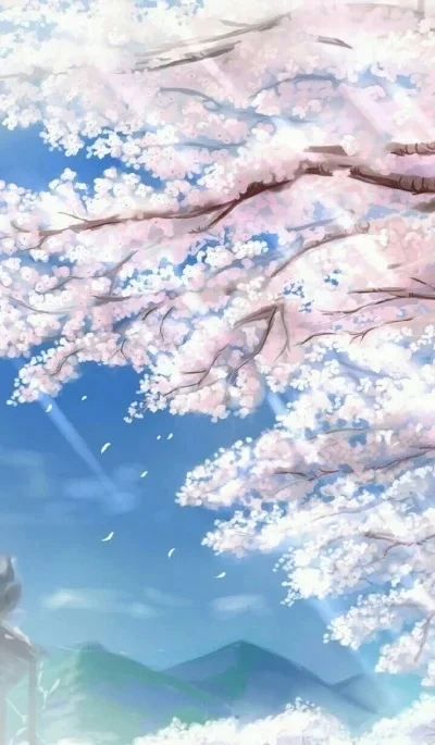 樱花科技新品革新生活体验背景